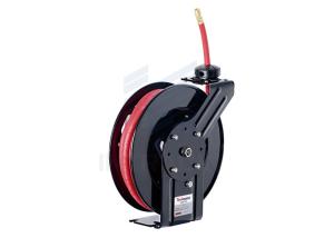 China Air Water Grease Hydraulic Steel Retractable Air Hose Reel Multi Position Locking Ratchet wholesale