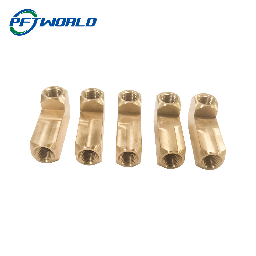 Titanium Anodize Brass Turning Parts , LGS Standard Precision Brass Components