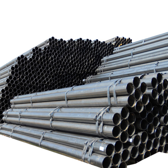 Black Square Mild Steel Pipe Tube Q345 Q235 Q215 MAterial 40mm Thickness