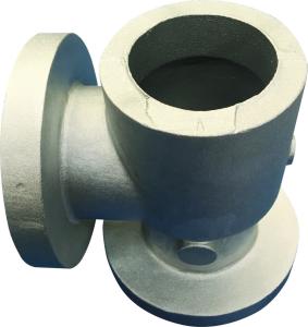China A356 Aluminum Air Intake Valve , 22 * 30cm 5KG Sand Casting Metal Parts wholesale