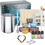 Adults Diy Scented Candle Kit Christmas Scented Candle Wax Kit