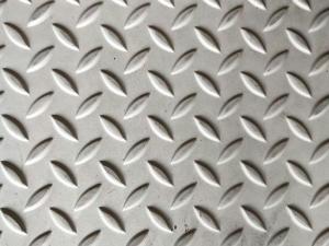 China Embossed Stainless Steel Profiles ASTM 310 SS Checkered Plate wholesale