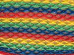 Colorful Strong Sport Net Making Machine Raschel Type Stable Performance
