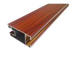 Aluminium 6063 T6/T5 Wood Grain Finish Extruded Aluminum Profiles For Building