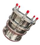 DN65-3200mm SS316L stainless steel double flange metal expansion joint