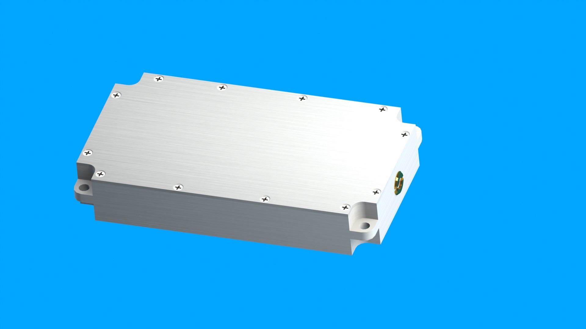 2200~220 MHz Customized Waveguide Low Insertion Loss Bandpass Filter JT-QTF-2230-MCX