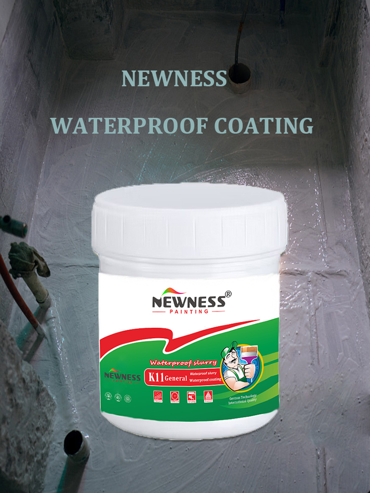 20KG/BUCKET Acrylic Polymer Swimming Pool Flexible Rubber Spray Waterproof Coating MF Tio2