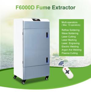 China Multiple HEPA Filter Mobile Fume Eliminator for Electronics Manufacturing AC 110V - 220V 700W wholesale
