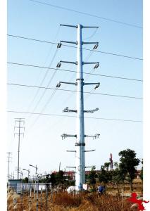 China Communication Microwave Transmission Tower Power Pole Iron 12m wholesale