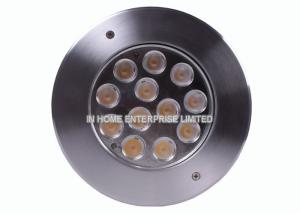China Outdoor Waterproof Underground Pool Lights 12 w High Power DC 24V wholesale