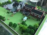 Commercial Miniature Architectural Models Cad / 3D Max Drawing Custom Scale
