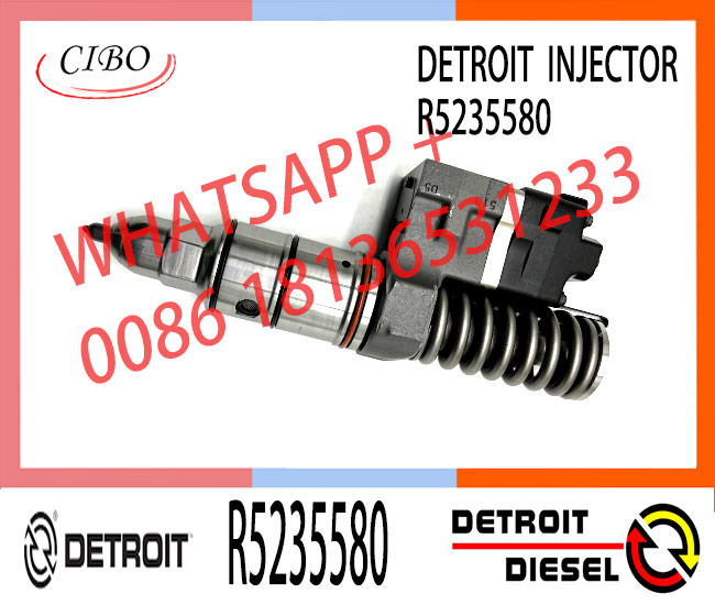 Common Rail Injector R5235605 R5235550 R5235575 R5235580 R5235600 For DETROIT S50 S60 12.7 Diesel Engine 6067GU40 DDEC
