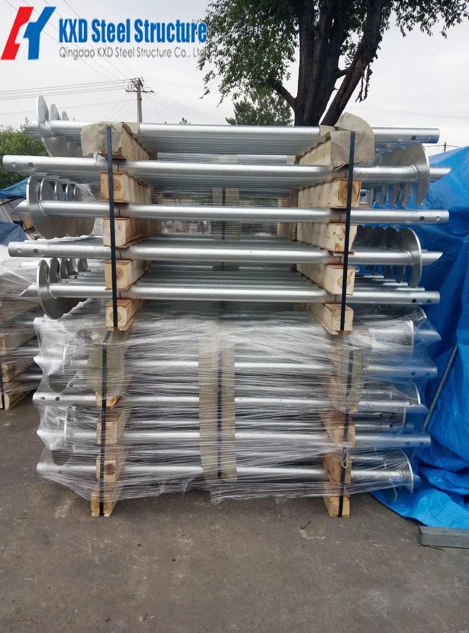 High Strength Prefab Hot DIP Galvanized Screw Helical Bolt Ground Pile Anchor