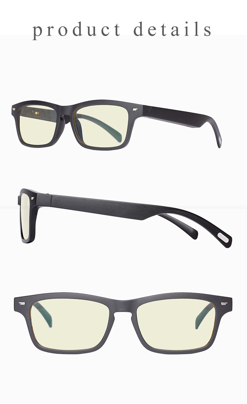 KY01 Anti-Blue Light And Sun Film Smart Glasses Glass Answer The Phone Customized Language AI Glass