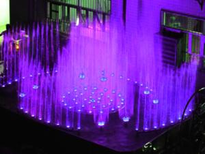 China Led Colorful 4m Indoor Musical Fountain Project wholesale