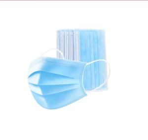 China 50 Pcs 3 Ply Medical Hospital Face Mask wholesale