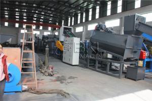 China PET 7m3 Hr Plastic Waste Recycling Machine Washing 12mm wholesale