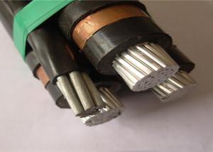 China Aerial Electrical Wire Overdead Triplex Service Drop Cable / Xlpe Aluminium Cable wholesale