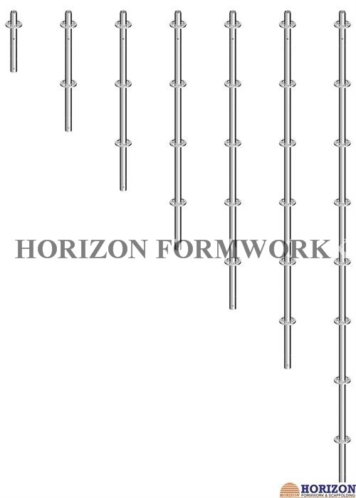 Vertical Ringlock Scaffolding System 1.5m , Sure Lock Scaffold System With Rosette
