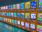 100W Eggshell Capsule Toy Gashapon Kids Arcade Machine