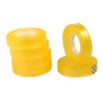 High Adhesive BOPP Stationery Tape SGS and ISO9001 certificate yellowish