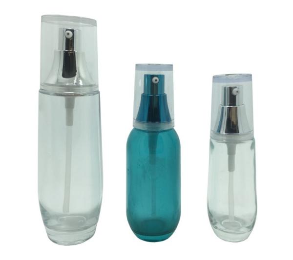 Fashion Airless Lotion Bottles , 50ml 30ml Cosmetic Cream Containers For Travel