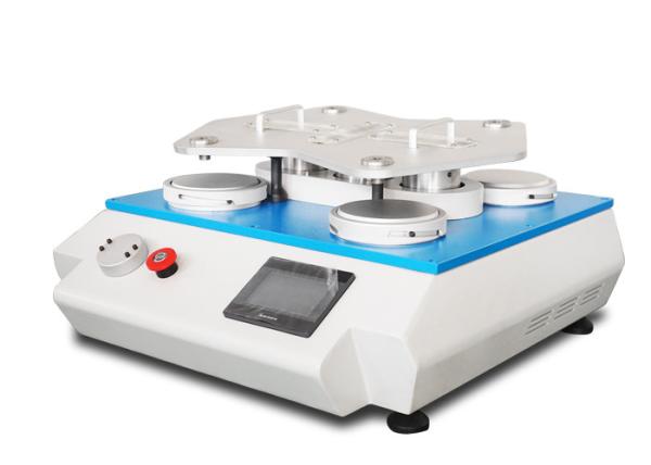 Electronic Leather Testing Machine , Leather Footwear Martindale Abrasion