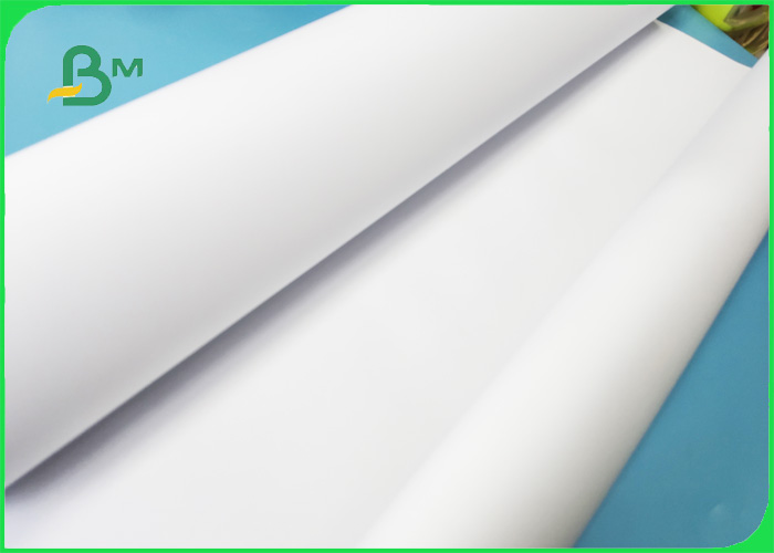 36 Inch 60 Inch 80 Inch Plotter Paper Customized In Roll In Building Industry