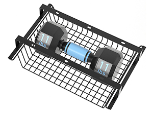Aluminum Cable Duct for Desk/Table/Workplace Large Slideable Under Desk Cord Organizer
