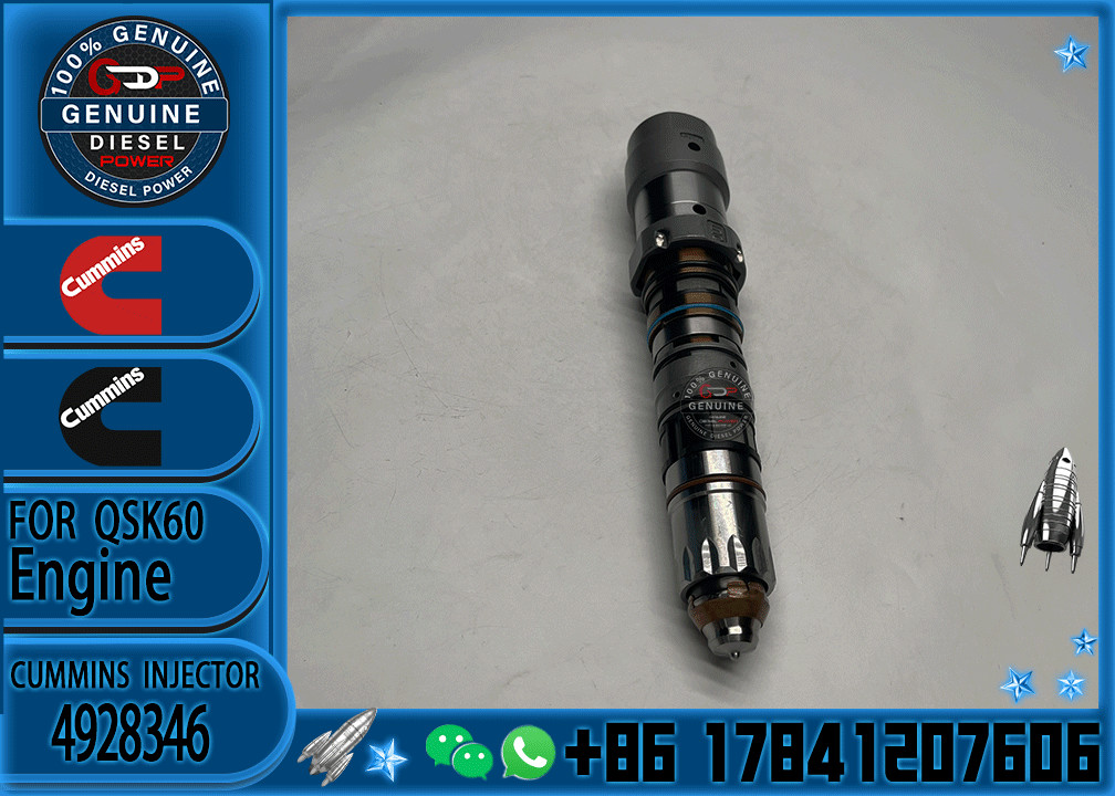 QSK23 QSK45 QSK60 Diesel Engine Common Rail Injector 4902828 4088428 4326780 4326781 4928346