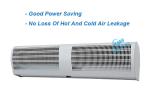 Metal Casing 120mm Cross Flow Air Curtain For Entrance Door Warehouse
