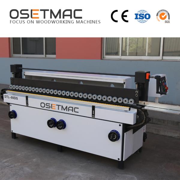 Sander OSETMAC DTL-80DS Three Rollers Manual Side Sanding Machine for Wood MDF Plywood Polishing