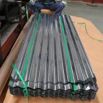 6-12m Black Colour Coated Metal Roofing Sheets Galvanized Corrugate Steel Sheet