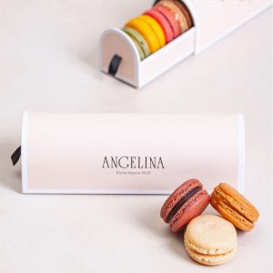 China Cookies Christmas Macaron Gift Box Paperboard Custom wholesale