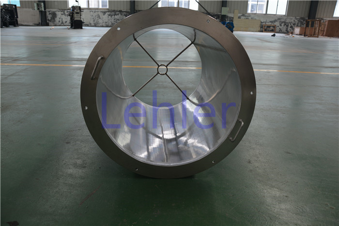 Slot Type Stainless Steel Filter Basket , Wire Cylinder Basket Perfect Roundness