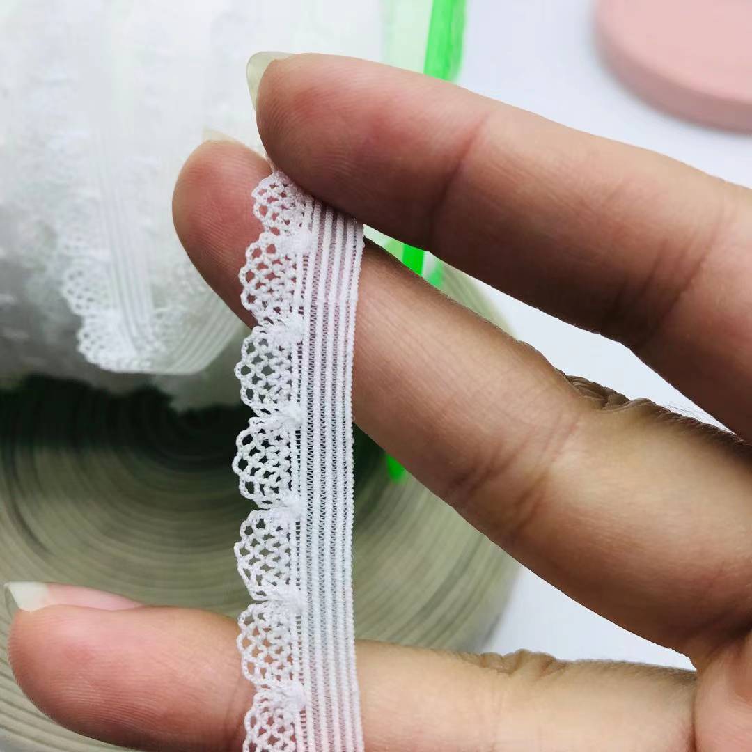 Underwear Lace Elastic Ribbon Trimming Webbing Knitted