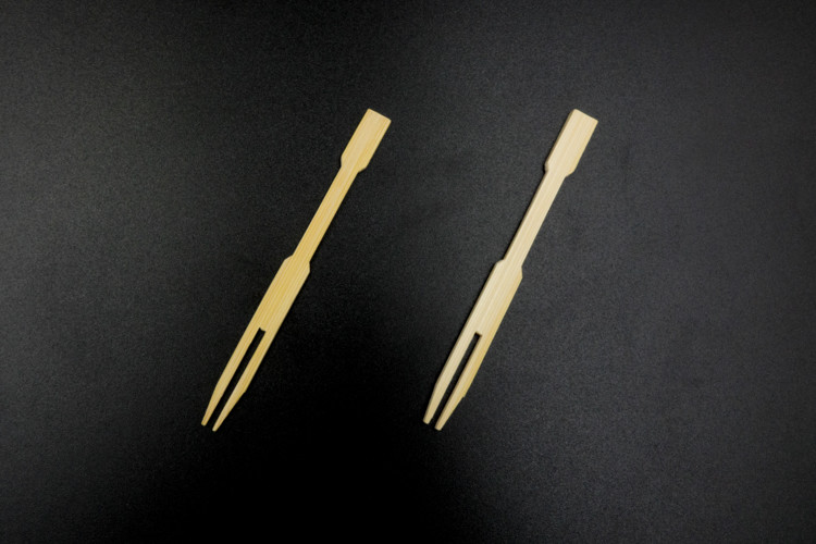 Natural Bamboo Knives Forks And Spoons Set Biodegradable Eco Friendly