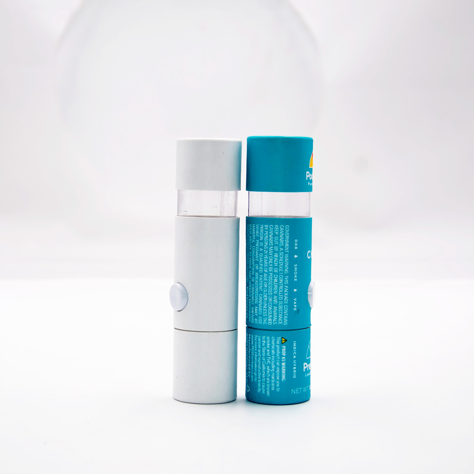 Antirust Child Resistant Paper Tube , Airproof Reusable Cardboard Roll Packaging