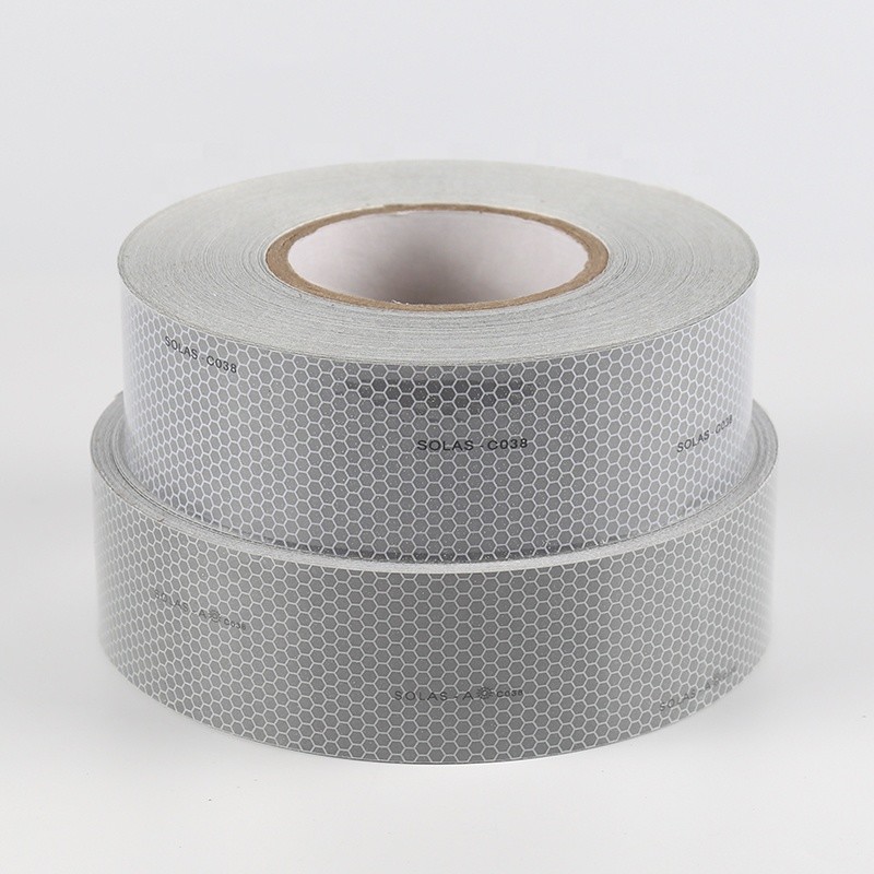 Self Adhesive Honeycomb SOLAS Reflective Tape Flexible For Life Raft