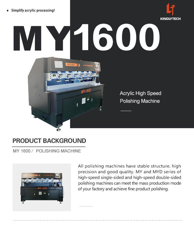 3ph 9000rpm Acrylic Diamond Edge Polisher ISO9001 Certification