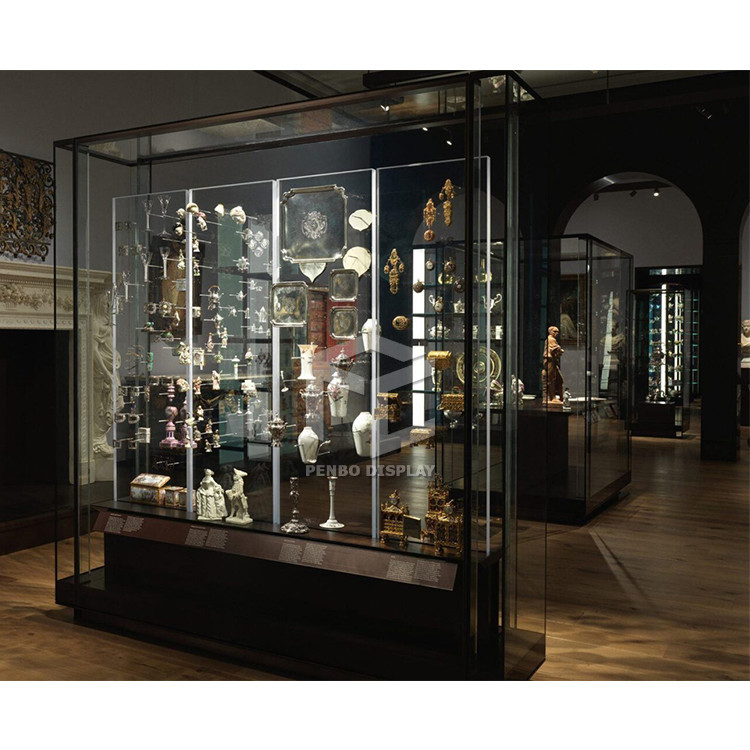 SS Glass Museum Display Case