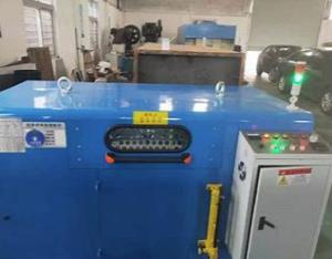 China Double Twist Buncher Cable Buncher With Magnetic Powder Brake 15kW wholesale