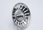 Kitchen Sink Drain Strainer Stainless Steel , Waterproof Sink Plug Strainer