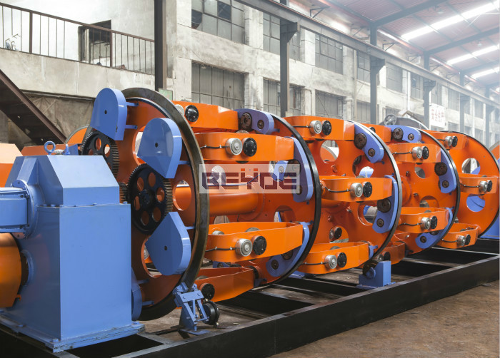 High Speed Plenatary Type Cable Stranding Machine Laying Up With Steel Wire Armoring