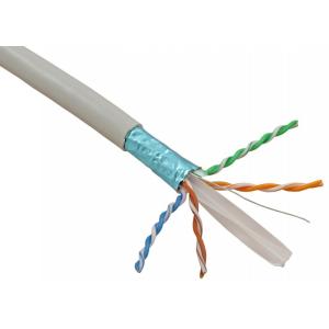 China 250MHz FTP External Ethernet CAT6A Lan Cable PVC / LSZH Jacket wholesale