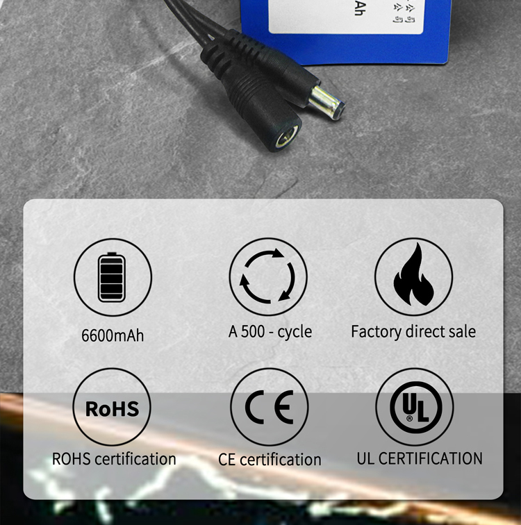 BMS 11.1 V 6.8Ah Toy Lithium Battery Pack Rechargeable Lithium Ion For Electrical Tools