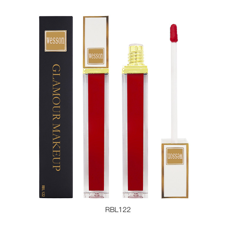 2.5g 60C Color Matte Glossy Lipstick 500pcs Natural Waterproof Gloss Lipstick