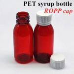 3oz 100ml Medical Syrup Bottles Small Liquid Medicine Container