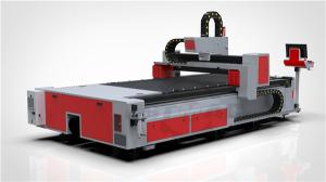 China 6020 8020 Metal Laser Cutting Machine 6KW For Stainless Steel Galvanized Steel Plate wholesale