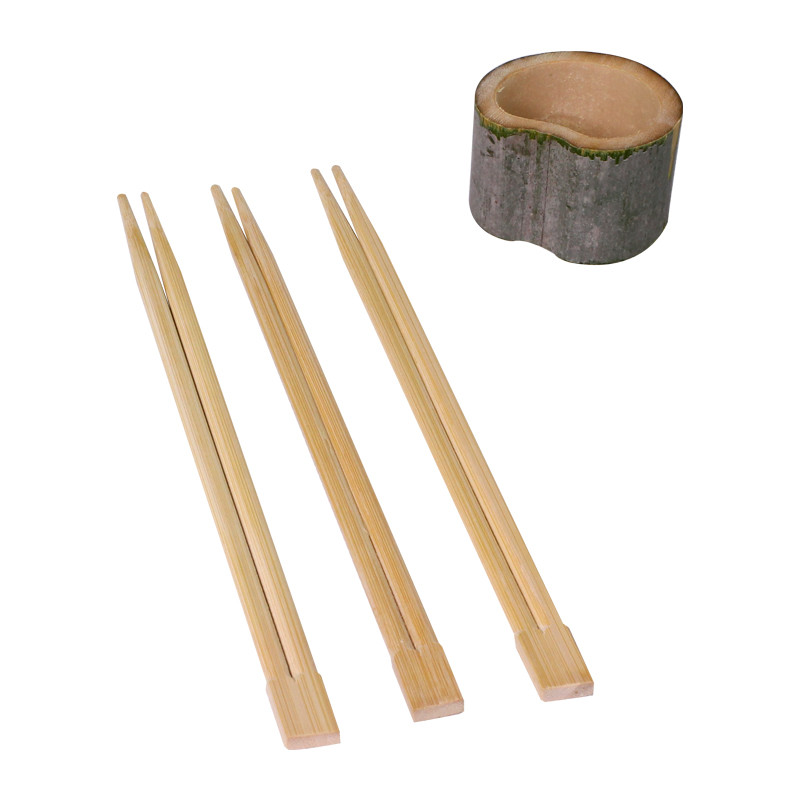 Sterilized Picnic Wooden Chopsticks Disposable , Custom Sleeve Korean Wooden Chopsticks